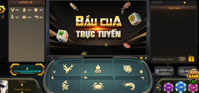 Trải Nghiệm Bầu Cua Live Tại VaoBet Đẳng Cấp Sòng Bài Trực Tuyến