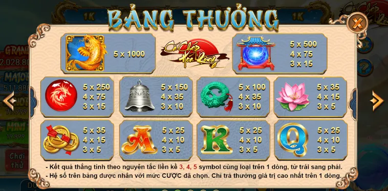 Săn Hũ Đại Cát Đại Lợi Cùng Slot Game Cá Chép Hoá Rồng Tại VaoBet