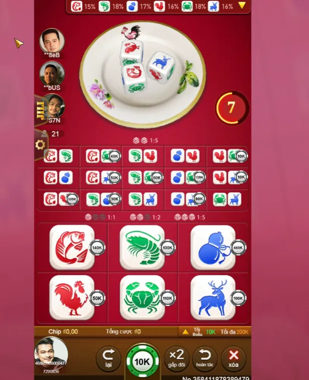 Trải Nghiệm Fish Prawn Crab Live Tại VaoBet Chuẩn Quốc Tế