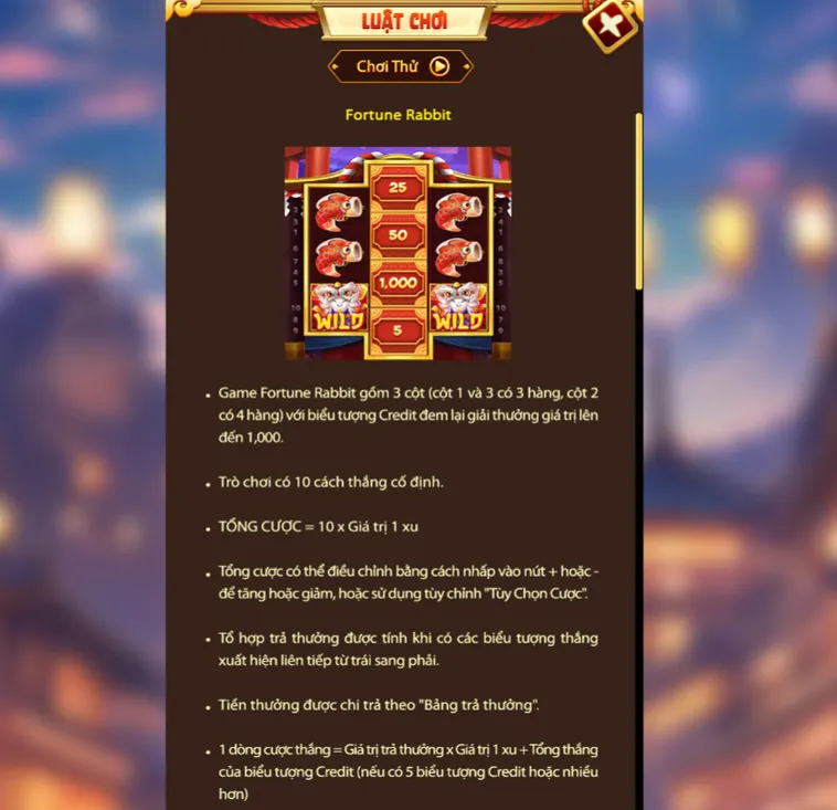 Nổ Hũ Fortune Rabbit Tại VaoBet Sân Chơi Quay Số May Mắn Nhận Thưởng Lớn