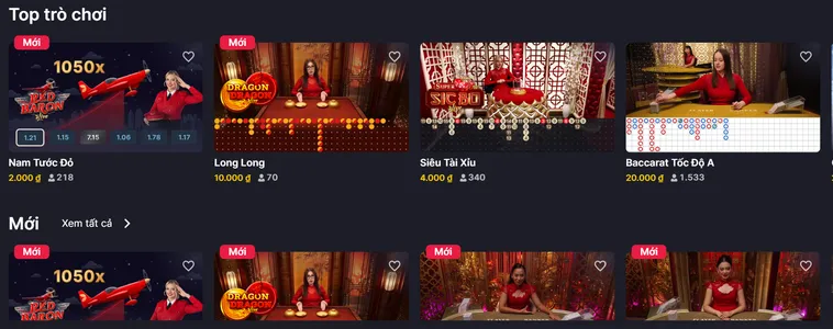 Dragon Tiger Tại VaoBet Sảnh Game Bài Đổi Thưởng Đẳng Cấp Và Kịch Tính