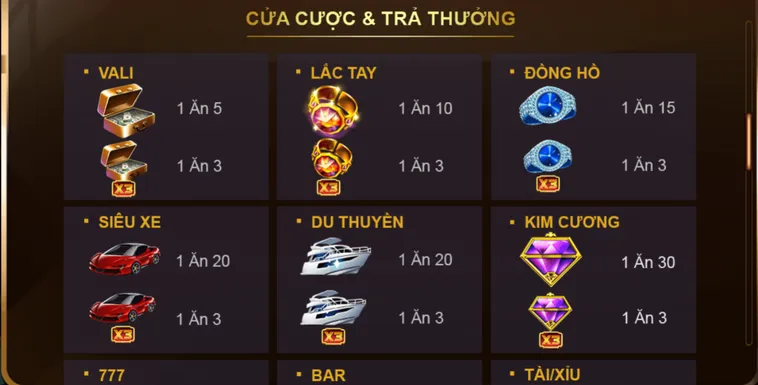 Chinh Phục Slot Game Xèng Dubai Tại VaoBet Rinh Quà Khủng Ngay